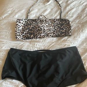 Leopard swimsuit!